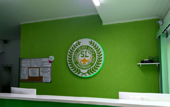 Recepção da unidade de Ferraz