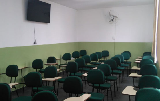 Sala de aula da unidade de Ferraz