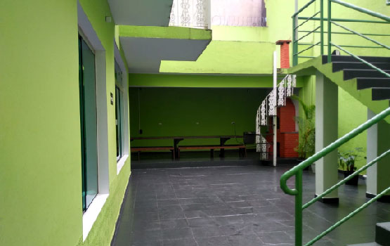 Páteo da unidade de Ferraz