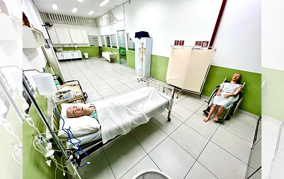 Laboratório para aulas práticas da unidade de Póa